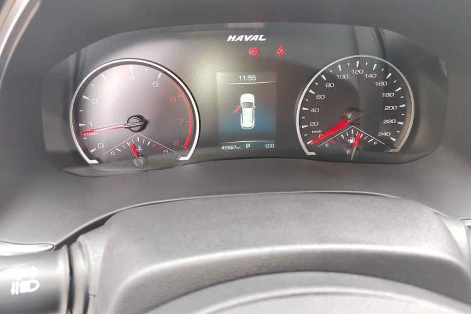 Used Haval H6 2021 National Trend Edition 1.5T Automatic Urban Version Odometer Close Up