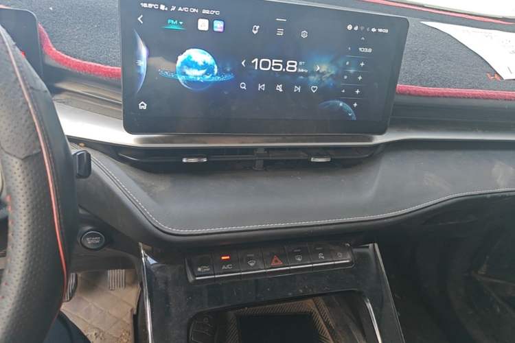 Used Haval H6 2021 3rd Generation 1.5T Automatic Two-Wheel Drive Max Audio And AC Panel