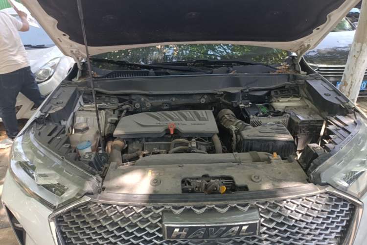 Used Haval H6 2021 3rd Generation 1.5T Automatic Two-Wheel Drive Pro Engine Bay