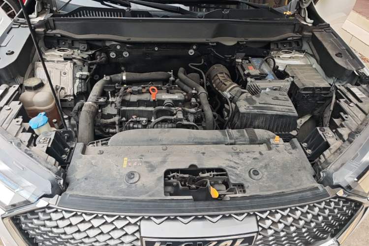 Used Haval H6 2021 3rd Generation 1.5T Automatic Two-Wheel Drive Pro Engine Bay