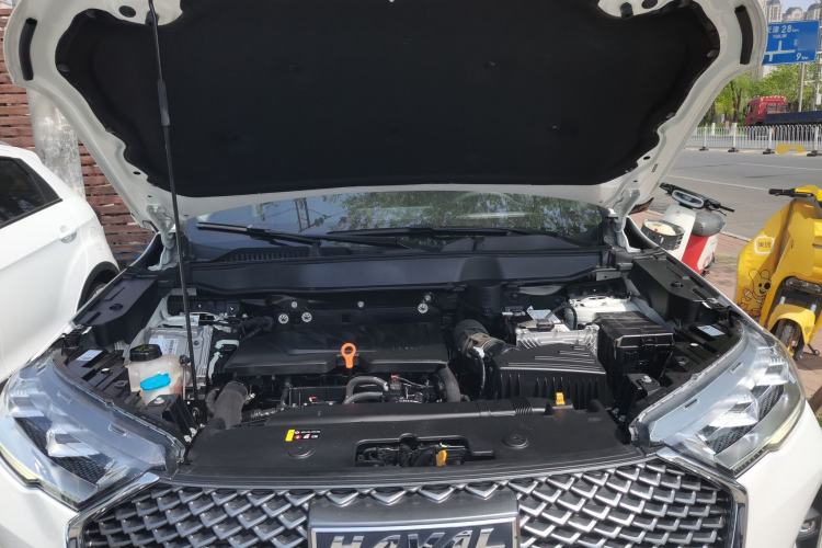 Used Haval H6 2021 3rd Generation 1.5T Automatic Two-Wheel Drive Max Engine Bay