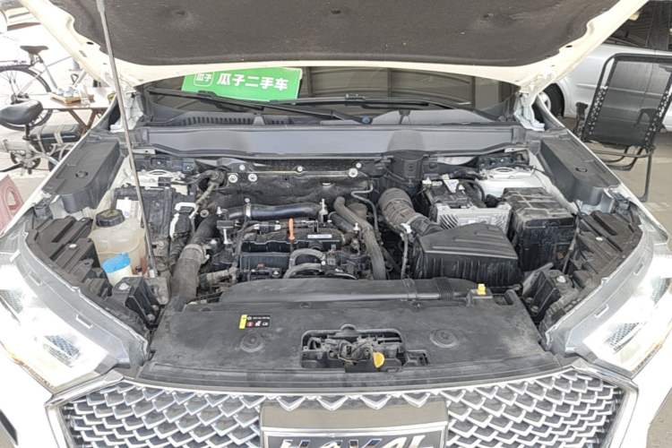 Used Haval H6 2021 3rd Generation 1.5T Automatic Two-Wheel Drive Pro Engine Bay