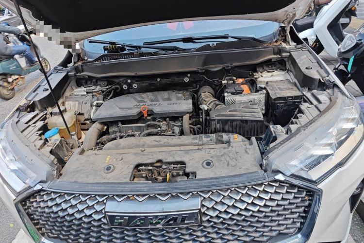 Used Haval H6 2021 3rd Generation 1.5T Automatic Two-Wheel Drive Pro Engine Bay