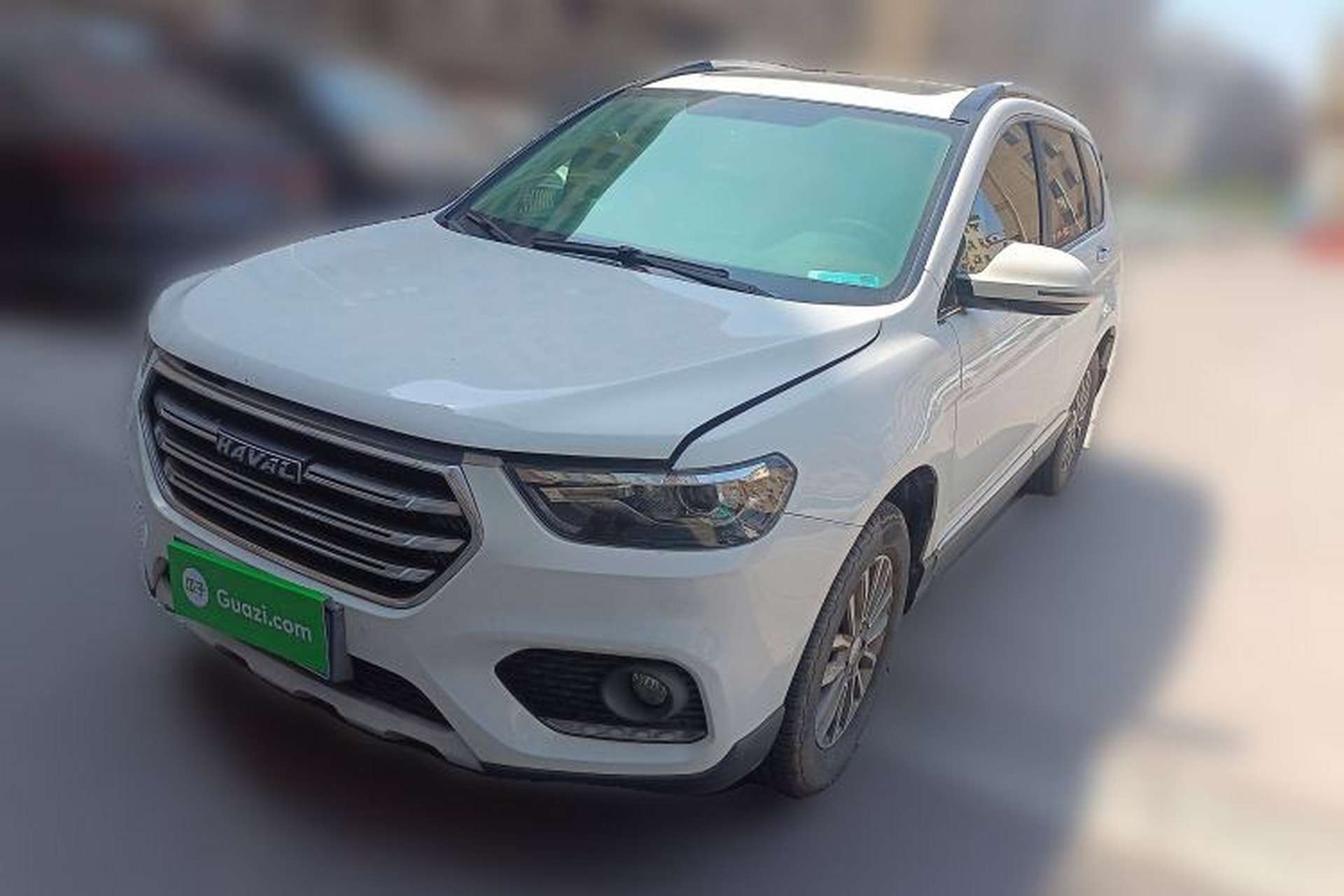 Used Haval H6 2021 Sport Edition 1.5T Automatic Elite Smart Connectivity Model with Hexagonal Grille Front Left 45 Deg