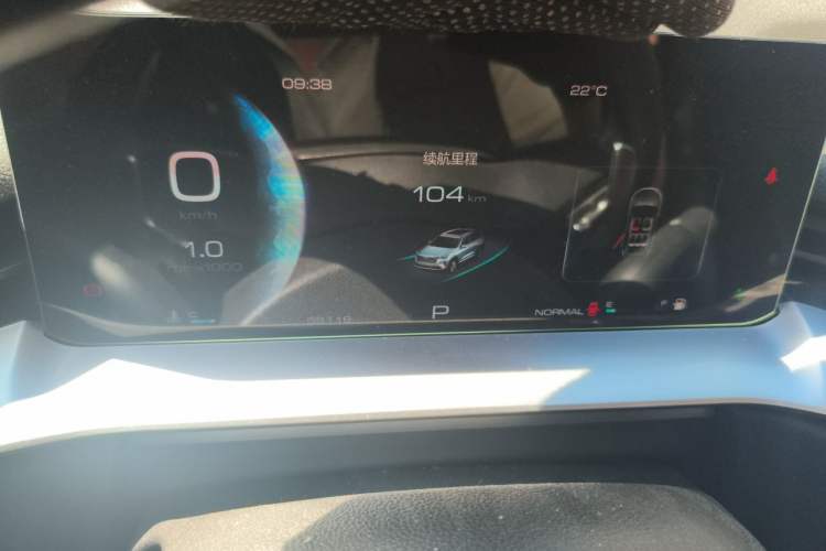 Used Haval H6 2021 3rd Generation 1.5T Automatic Two-Wheel Drive Max Instrument Cluster