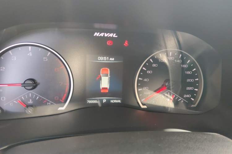 Used Haval H6 2021 National Trend Edition 1.5T Automatic Urban Version Instrument Cluster