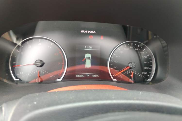 Used Haval H6 2021 National Trend Edition 1.5T Automatic Urban Version Instrument Cluster