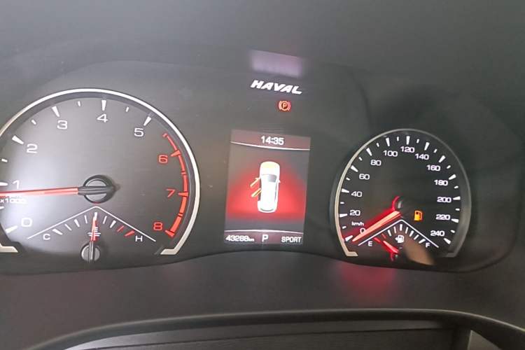 Used Haval H6 2021 National Trend Edition 1.5T Automatic Urban Version Instrument Cluster