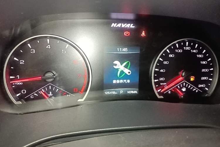 Used Haval H6 2021 National Trend Edition 1.5T Automatic Urban Version Instrument Cluster