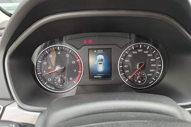 Used Haval H6 2021 Sport Edition 1.5T Manual Elite Smart Connectivity Model with Hexagonal Grille Instrument Cluster