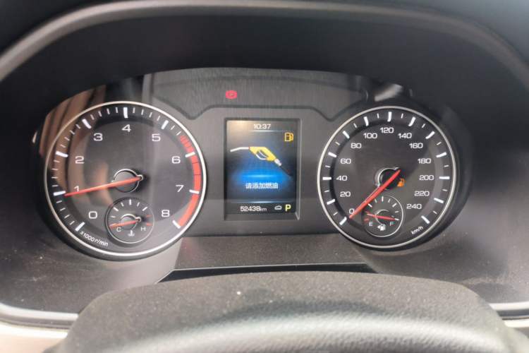 Used Haval H6 2021 Sport Edition 1.5T Automatic Elite Smart Connectivity Model with Hexagonal Grille Instrument Cluster