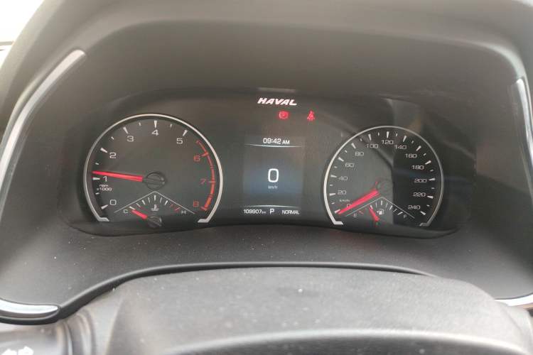 Used Haval H6 2021 National Trend Edition 1.5T Automatic Urban Version Instrument Cluster