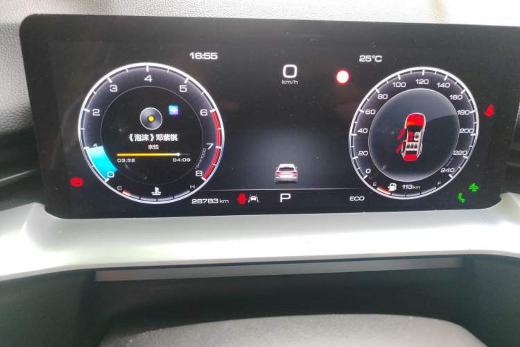 Used Haval H6 2021 3rd Generation 1.5T Automatic Two-Wheel Drive Supreme+ Instrument Cluster