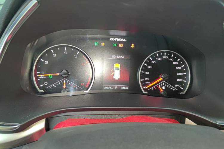 Used Haval H6 2021 National Trend Edition 1.5T Automatic Urban Version Instrument Cluster