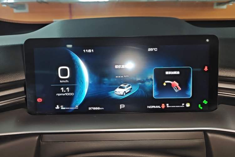 Used Haval H6 2021 3rd Generation 2.0T Automatic Two-Wheel Drive Max Instrument Cluster