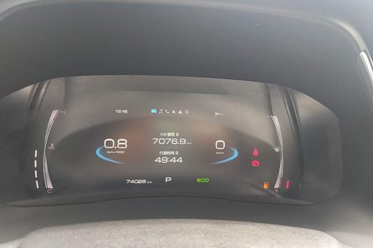 Used Haval H6 2021 National Trend Edition 1.5T Automatic Champion Version Instrument Cluster