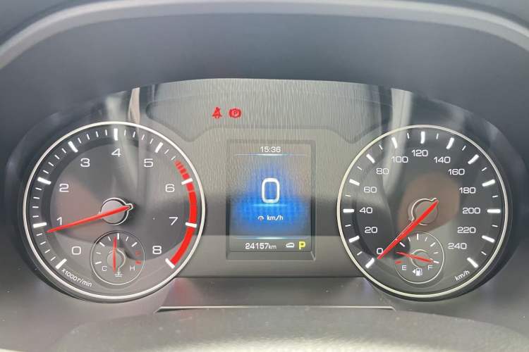 Used Haval H6 2021 Sport Edition 1.5T Automatic Elite Smart Connectivity Model U-Shape Grille Instrument Cluster