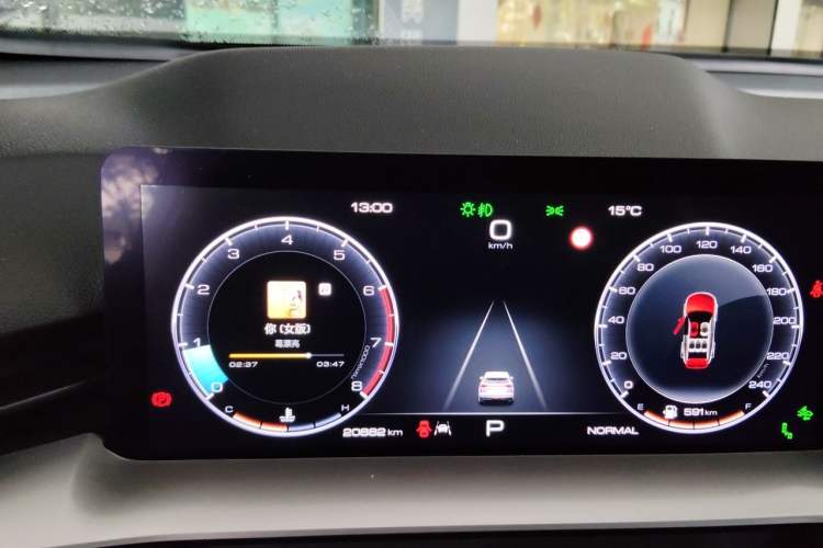 Used Haval H6 2021 3rd Generation 2.0T Automatic Two-Wheel Drive Max Instrument Cluster