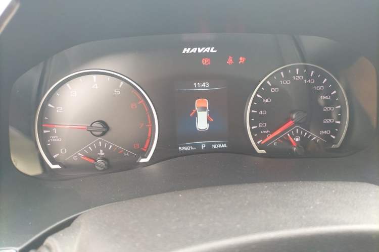 Used Haval H6 2021 National Trend Edition 1.5T Automatic Urban Version Instrument Cluster