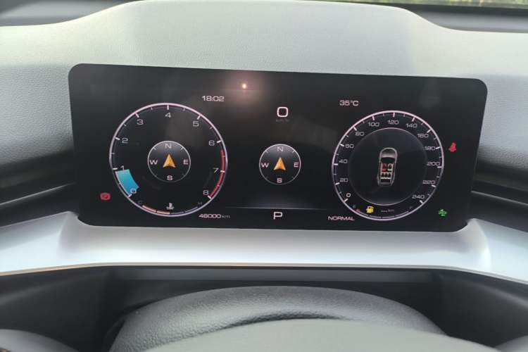 Used Haval H6 2021 3rd Generation 2.0T Automatic Two-Wheel Drive Max Instrument Cluster