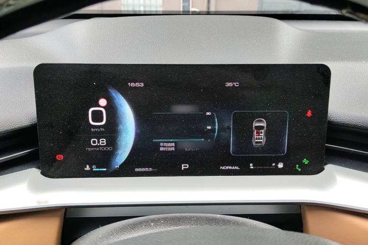 Used Haval H6 2021 3rd Generation 1.5T Automatic Two-Wheel Drive Pro Instrument Cluster