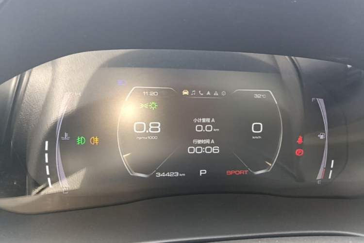 Used Haval H6 2021 China Trend Edition 1.5 GDIT Automatic Champion Version Instrument Cluster