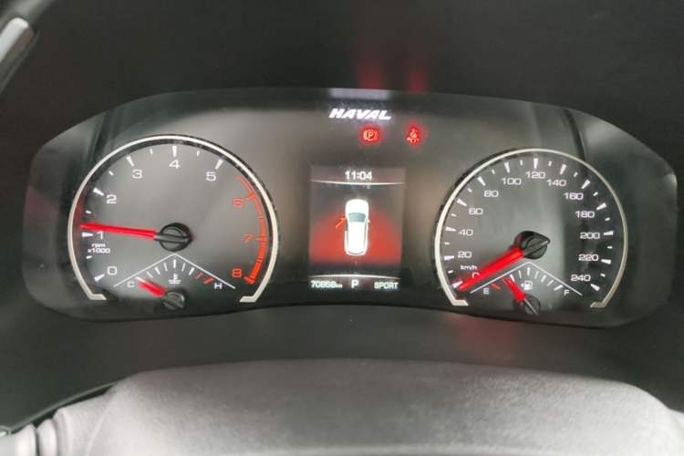 Used Haval H6 2021 National Trend Edition 1.5T Automatic Urban Version Instrument Cluster