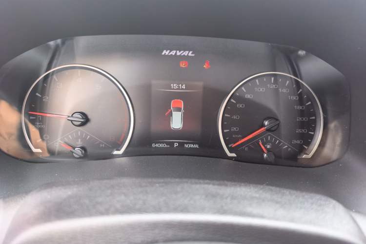Used Haval H6 2021 National Trend Edition 1.5T Automatic Urban Version Odometer Close Up