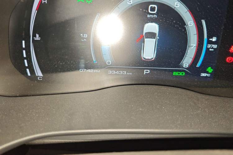 Used Haval H6 2021 National Trend Edition 1.5 GDIT Automatic Luxury Version Odometer Close Up
