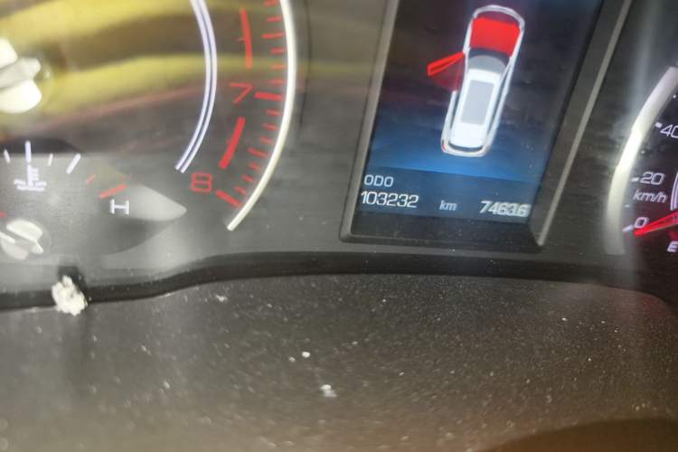 Used Haval H6 2021 1.5T Automatic Urban Edition Odometer Close Up