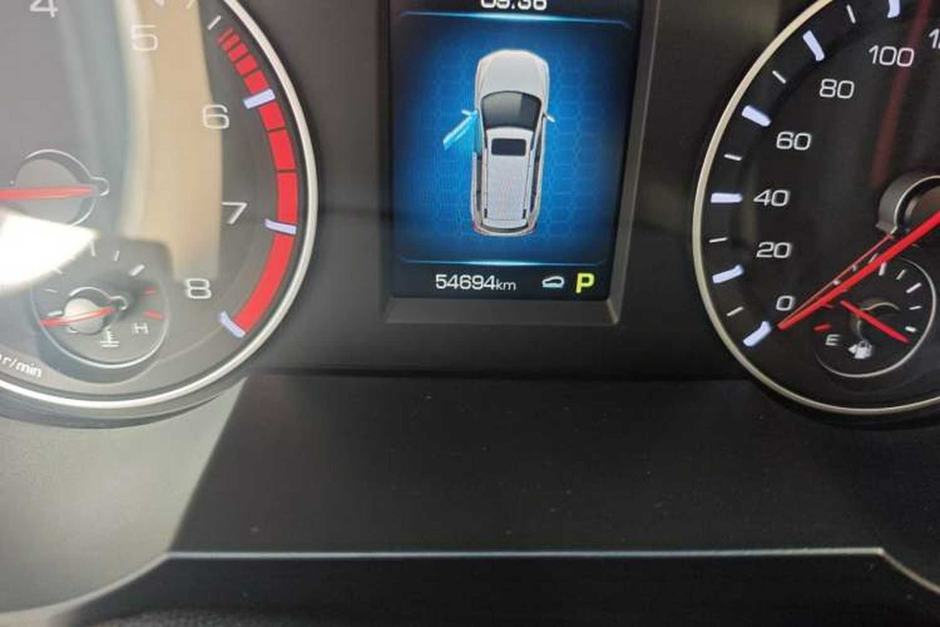 Used Haval H6 2021 Sport Edition 1.5T Automatic Elite Smart Connectivity Model with Hexagonal Grille Odometer Close Up