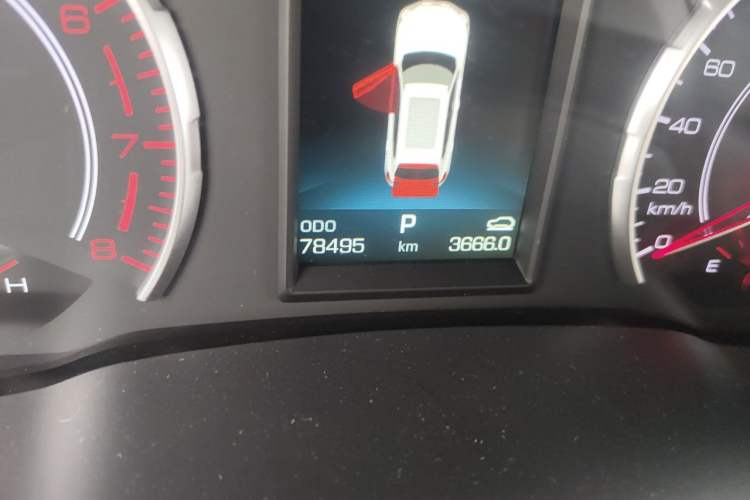 Used Haval H6 2021 1.5 GDIT Automatic Champion Edition Odometer Close Up