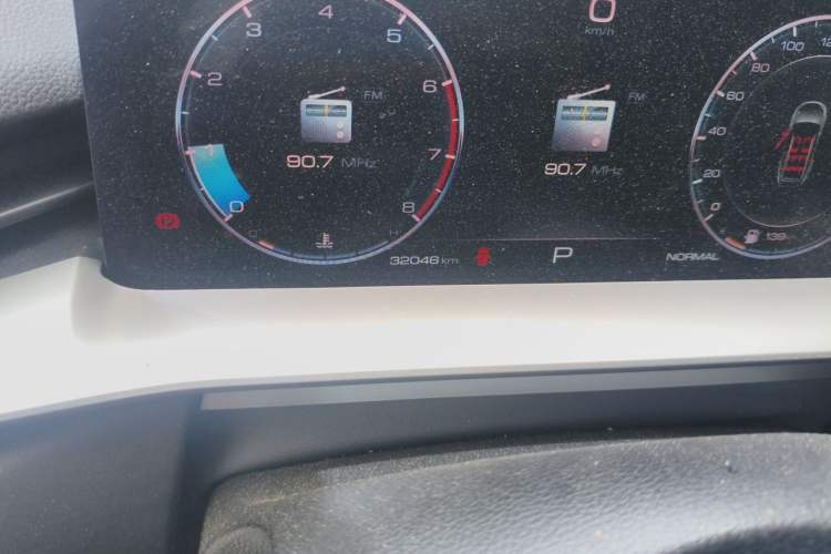 Used Haval H6 2021 3rd Generation 1.5T Automatic Two-Wheel Drive Pro Odometer Close Up