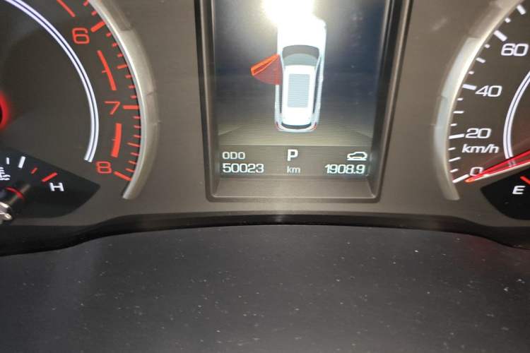 Used Haval H6 2021 1.5T Automatic Urban Edition Odometer Close Up