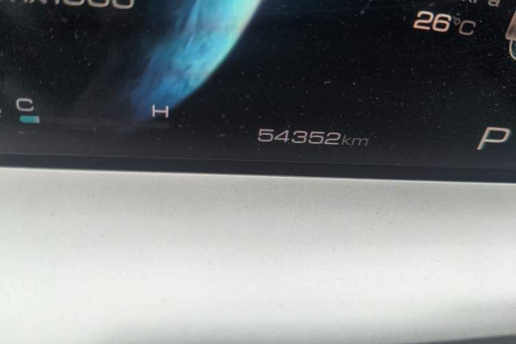 Used Haval H6 2021 3rd Generation 1.5T Automatic Enjoyment Model Odometer Close Up