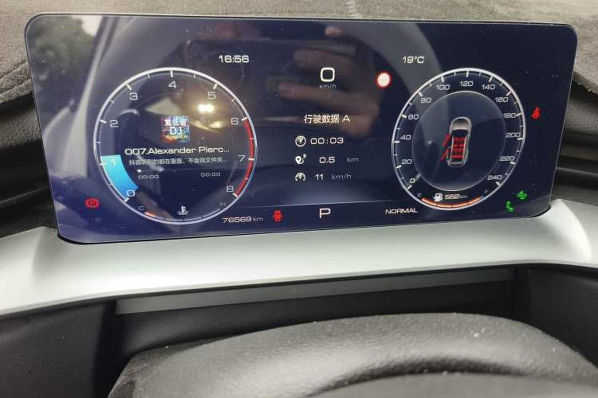 Used Haval H6 2021 3rd Generation 1.5T Automatic Two-Wheel-Drive Supreme Odometer Close Up