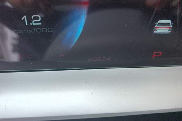 Used Haval H6 2021 3rd Generation 1.5T Automatic Enjoyment Model Odometer Close Up