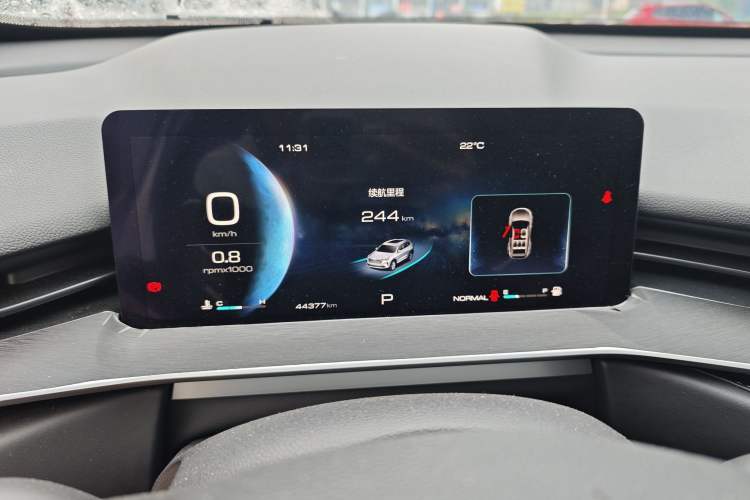 Used Haval H6 2021 3rd Generation 1.5T Automatic Two-Wheel Drive Pro Odometer Close Up