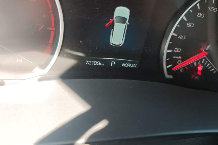 Used Haval H6 2021 National Trend Edition 1.5T Automatic Urban Version Odometer Close Up
