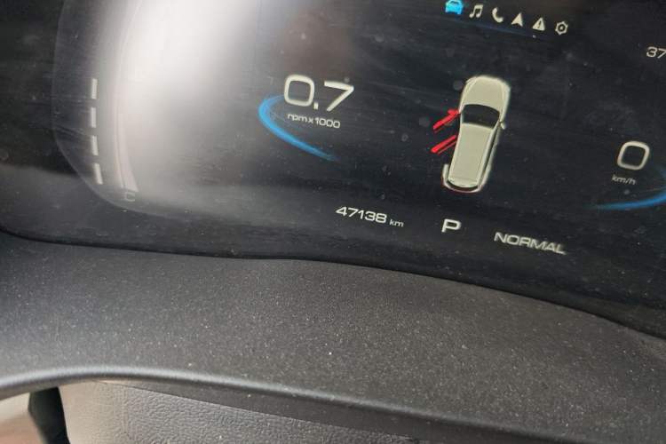 Used Haval H6 2021 China Trend Edition 1.5 GDIT Automatic Champion Version Odometer Close Up