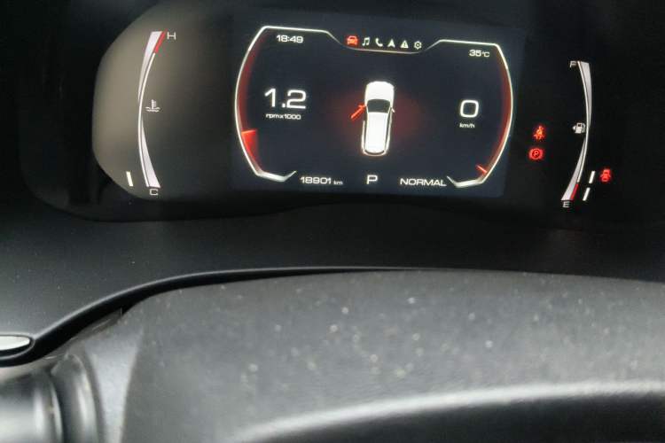 Used Haval H6 2021 China Trend Edition 1.5 GDIT Automatic Champion Version Odometer Close Up