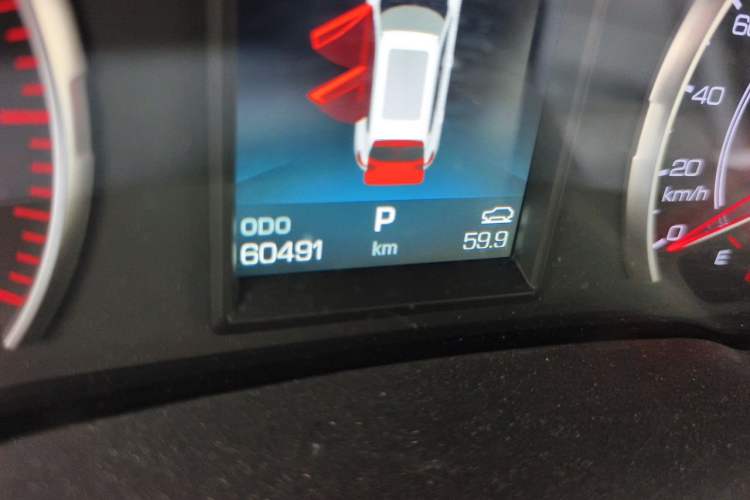 Used Haval H6 2021 1.5T Automatic Champion Edition Odometer Close Up