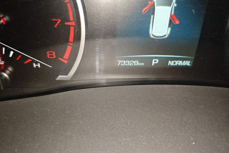 Used Haval H6 2021 National Trend Edition 1.5T Automatic Urban Version Odometer Close Up