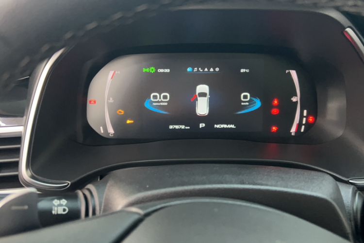 Used Haval H6 2021 China Trend Edition 1.5 GDIT Automatic Champion Version Odometer Close Up