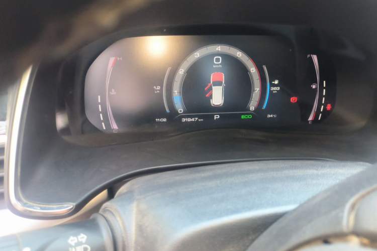Used Haval H6 2021 China Trend Edition 1.5 GDIT Automatic Champion Version Odometer Close Up