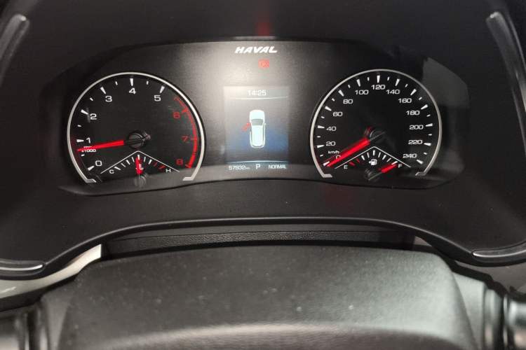 Used Haval H6 2021 National Trend Edition 1.5T Automatic Urban Version Odometer Close Up