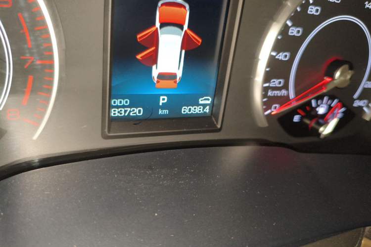 Used Haval H6 2021 1.5T Automatic Champion Edition Odometer Close Up