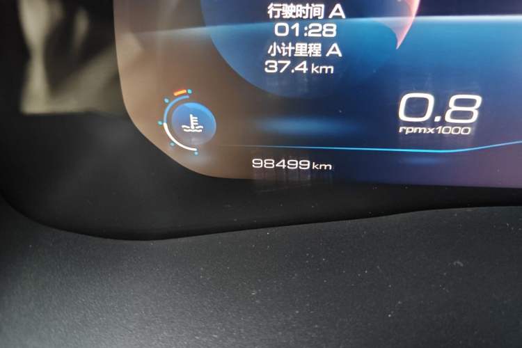 Used Haval H6 2021 National Trend Edition 1.5T Automatic Champion Version Odometer Close Up
