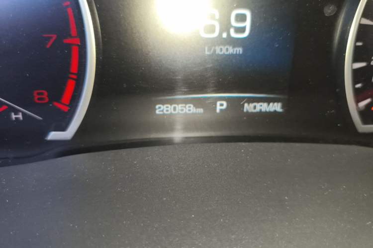 Used Haval H6 2021 National Trend Edition 1.5T Automatic Urban Version Odometer Close Up