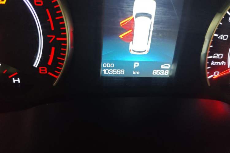 Used Haval H6 2021 1.5 GDIT Automatic Champion Edition Odometer Close Up
